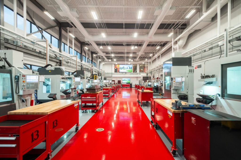 The Gene Haas Center for Advanced Manufacturing Skills at Hudson Valley Community College is one of just 10 projects recognized by the AIA New York State with a prestigious Excelsior Award