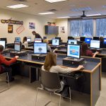 Computer Lab at South Colonie School District. Through 2018, Mosaic is working with South Colonie Central School District on district-wide construction projects at three campuses with a total $12.9 million budget: $6.5 million for 21st-century technology upgrades to the South Colonie Central High School, including alterations and equipment upgrades to the existing first-floor technology wing and second-floor art classrooms $1.55 million for a 3,940-square-foot media center addition to Forest Park Elementary $1.45 million for a 1,655-square-foot addition, a 3,500-square-feet renovation of existing space for a media center and 2,285-square-feet of other renovations at Roessleville Elementary $3.6 million for a district-wide technology upgrade to bring building-wide networking, VOIP, clocks and public address systems to all three schools.