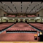Mosaic's auditorium design accommodates Glens Falls' extensive music program and the Glens Fall Symphony, a professional union orchestra.