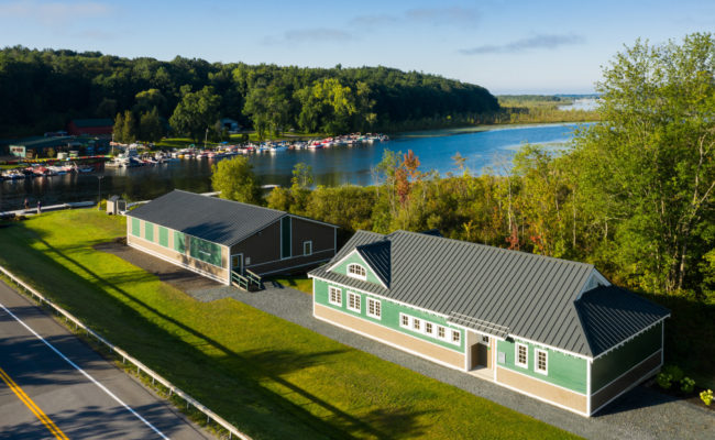 Valentine Boathouse at Skidmore College