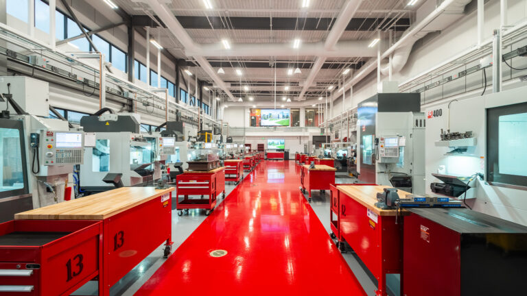 New Gene Haas Center for Advanced Manufacturing Skills